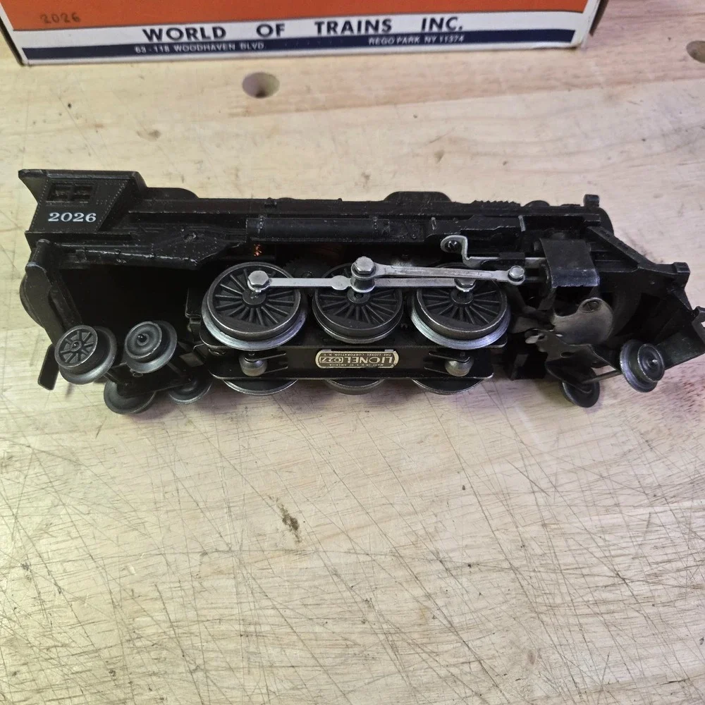 Lionel Vintage Original 2026 Locomotive With Smoke Chamber With Box, 1940's